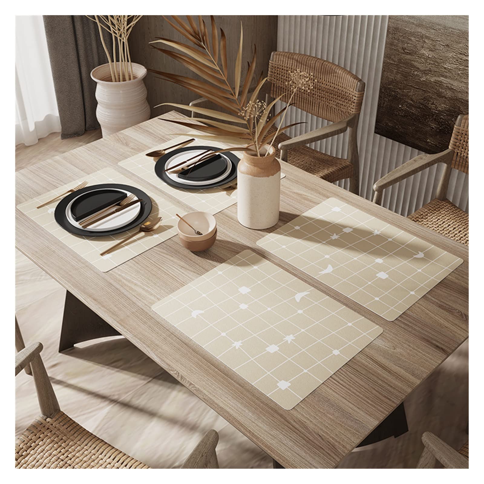 Amazon｜ランチョン マット ダイニング テーブル ランチョン